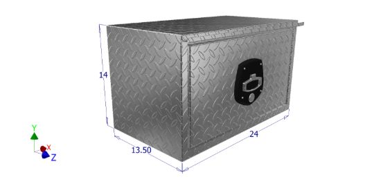 Picture of Unique Truck Accessories Truck Tool Box - HD141424