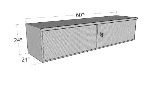 Picture of Unique Truck Accessories Truck Tool Box - HBD2460