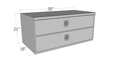 Picture of Unique Truck Accessories Truck Tool Box - HD2130