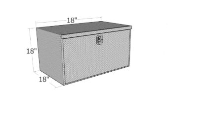 Picture of Unique Truck Accessories Truck Tool Box - HUB1818