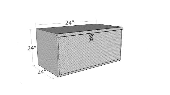 Picture of Unique Truck Accessories Truck Tool Box - HUB2424