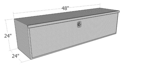 Picture of Unique Truck Accessories Truck Tool Box - HUB2448