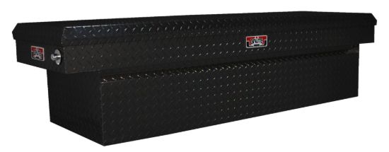 Picture of Unique Truck Accessories Truck Bed Storage Box Lid - RB127FL-BT