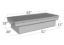 Picture of Unique Truck Accessories Truck Bed Storage Box Lid - RB137FL-BT