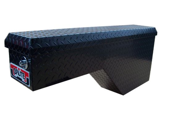 Picture of Unique Truck Accessories Truck Bed Side Rail Tool Box - RB161-BT