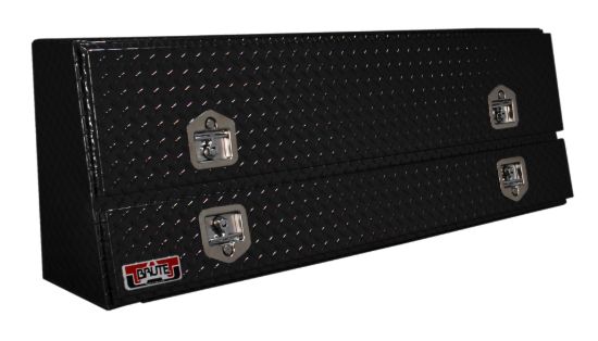 Picture of Unique Truck Accessories Truck Bed Side Rail Tool Box - TBS200-72-BT