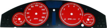 Picture of US Speedo Instrument Cluster Gauge Face Kit - 300075