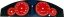Picture of US Speedo Instrument Cluster Gauge Face Kit - 300075