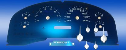Picture of US Speedo Instrument Cluster Gauge Face Kit - AQF05K