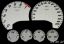 Picture of US Speedo Instrument Cluster Gauge Face Kit - C60632