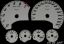 Picture of US Speedo Instrument Cluster Gauge Face Kit - C60832K