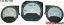 Picture of US Speedo Instrument Cluster Gauge Face Kit - CAL09SRT2