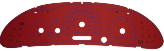 Picture of US Speedo Instrument Cluster Gauge Face Kit - CAV035