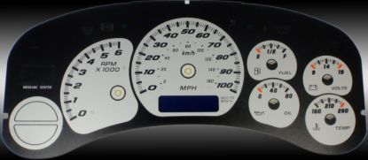 Picture of US Speedo Instrument Cluster Gauge Face Kit - CK1000232