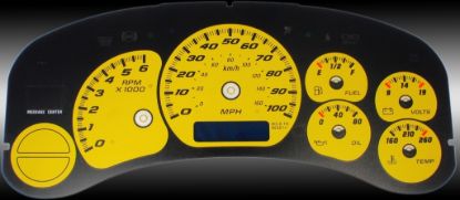 Picture of US Speedo Instrument Cluster Gauge Face Kit - CK1000233
