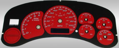 Picture of US Speedo Instrument Cluster Gauge Face Kit - CK1000235