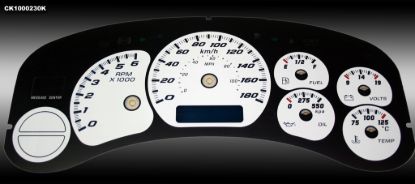 Picture of US Speedo Instrument Cluster Gauge Face Kit - CK100023K0