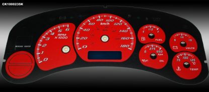 Picture of US Speedo Instrument Cluster Gauge Face Kit - CK100023K5