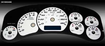 Picture of US Speedo Instrument Cluster Gauge Face Kit - CK100024K0