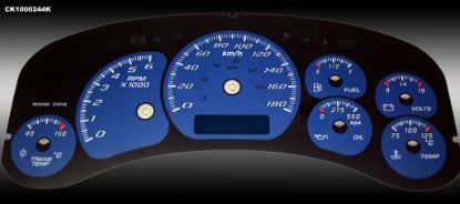 Picture of US Speedo Instrument Cluster Gauge Face Kit - CK100024K4