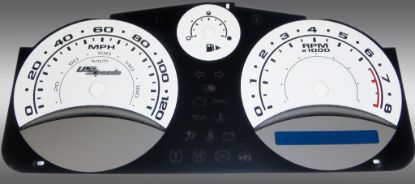 Picture of US Speedo Instrument Cluster Gauge Face Kit - COB060