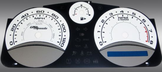 Picture of US Speedo Instrument Cluster Gauge Face Kit - COB060