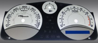 Picture of US Speedo Instrument Cluster Gauge Face Kit - COB062