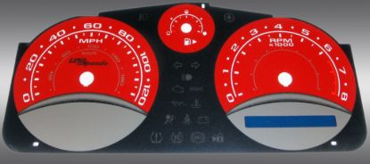 Picture of US Speedo Instrument Cluster Gauge Face Kit - COB065