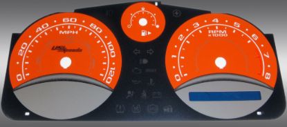 Picture of US Speedo Instrument Cluster Gauge Face Kit - COB069