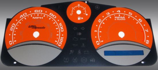 Picture of US Speedo Instrument Cluster Gauge Face Kit - COB069