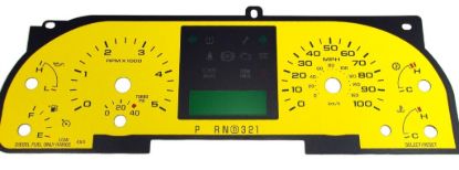 Picture of US Speedo Instrument Cluster Gauge Face Kit - F250054D3