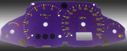 Picture of US Speedo Instrument Cluster Gauge Face Kit - FOC047