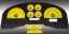 Picture of US Speedo Instrument Cluster Gauge Face Kit - FX4043