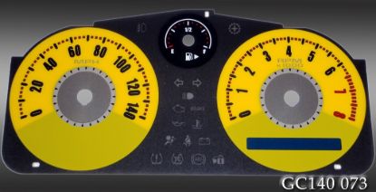 Picture of US Speedo Instrument Cluster Gauge Face Kit - GC140073