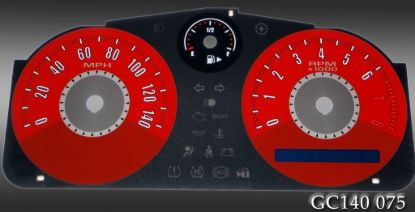 Picture of US Speedo Instrument Cluster Gauge Face Kit - GC140075