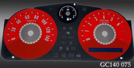 Picture of US Speedo Instrument Cluster Gauge Face Kit - GC140075