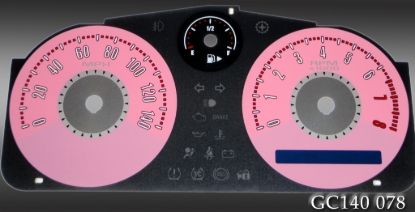 Picture of US Speedo Instrument Cluster Gauge Face Kit - GC140078