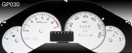 Picture of US Speedo Instrument Cluster Gauge Face Kit - GP030