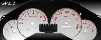 Picture of US Speedo Instrument Cluster Gauge Face Kit - GP032