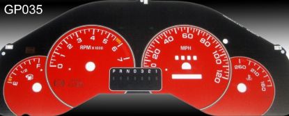 Picture of US Speedo Instrument Cluster Gauge Face Kit - GP035