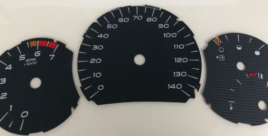 Picture of US Speedo Instrument Cluster Gauge Face Kit - GP081