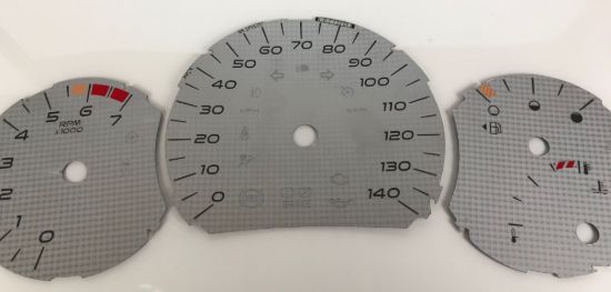 Picture of US Speedo Instrument Cluster Gauge Face Kit - GP082