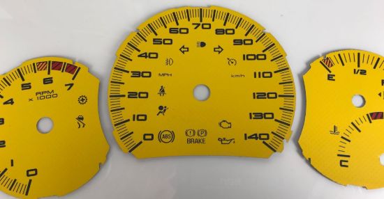 Picture of US Speedo Instrument Cluster Gauge Face Kit - GP083