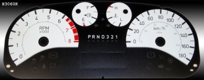 Picture of US Speedo Instrument Cluster Gauge Face Kit - H3060K