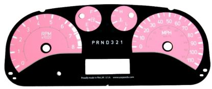 Picture of US Speedo Instrument Cluster Gauge Face Kit - H3068