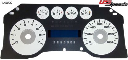 Picture of US Speedo Instrument Cluster Gauge Face Kit - LAR092