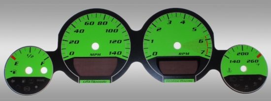 Picture of US Speedo Instrument Cluster Gauge Face Kit - MAG0611