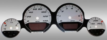 Picture of US Speedo Instrument Cluster Gauge Face Kit - MAG062