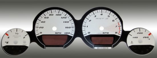 Picture of US Speedo Instrument Cluster Gauge Face Kit - MAG070