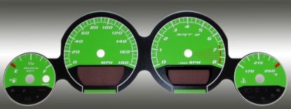Picture of US Speedo Instrument Cluster Gauge Face Kit - MAG0711